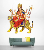 Maa Durga 3D Wall Sticker