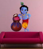 krishna wall sticker 2